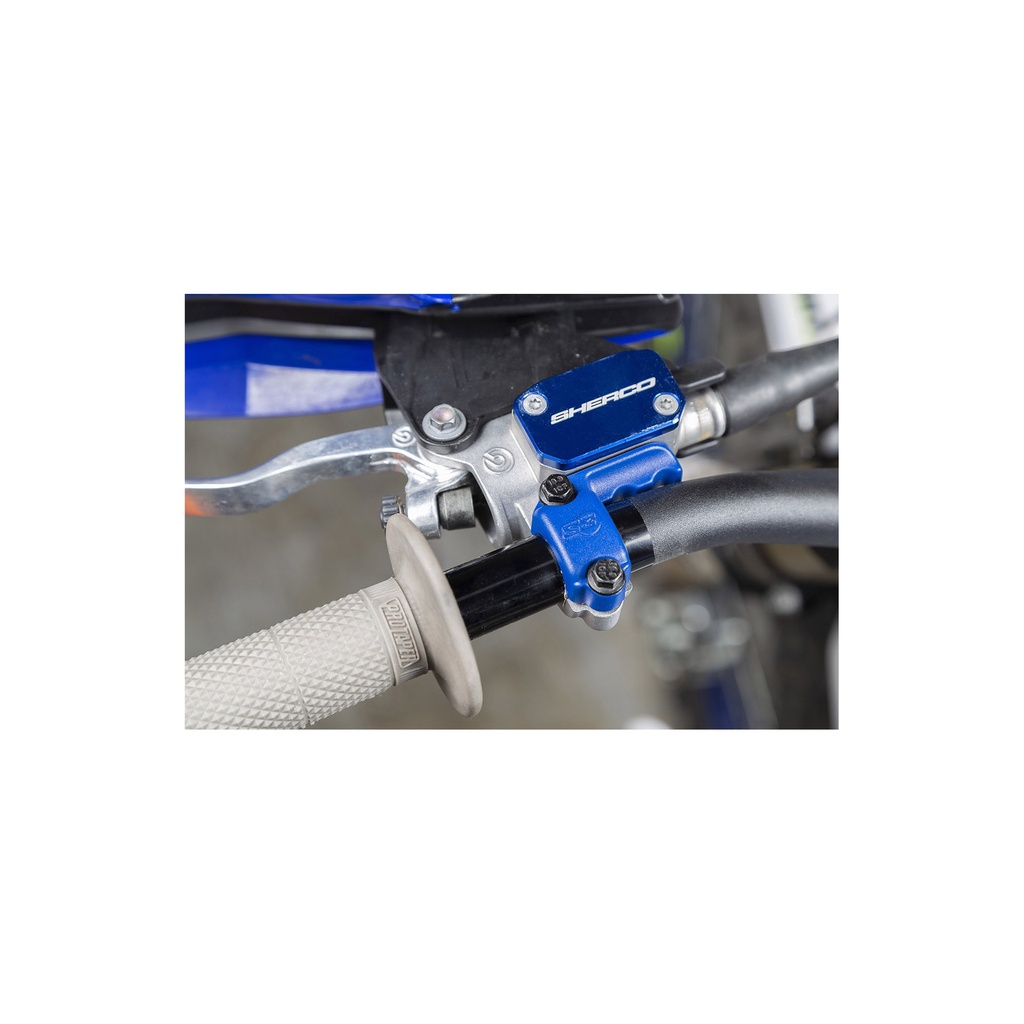 S3 Brembo Master Cylinder Clamps Black Sprocket Sport